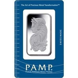 50 gram Silberbarren Pamp Fortuna
