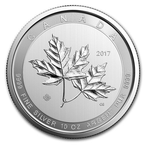 Canadian Maple Leaf 10 oz Silver 2017