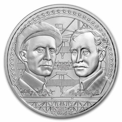 Niue: Icons of Inspiration: Wright Brothers 1 uncja Srebra 2022