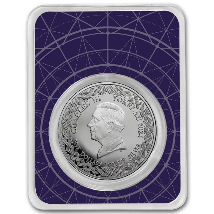 Tokelau: Zodiac Series - Virgo 1 oz Silver 2024 Slab