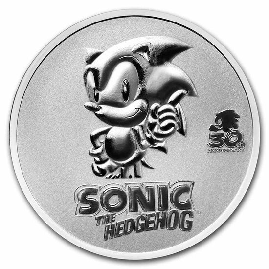 Niue: Sonic The Hedgehog 1 oz Silver 2021