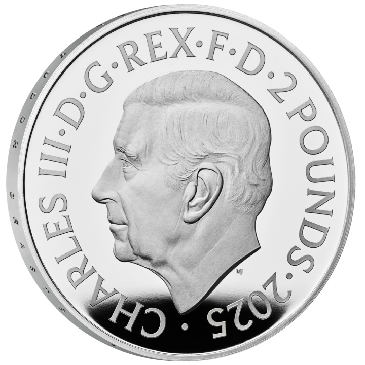 Královské tudorovské šelmy: Stříbrný proof: The Greyhound of Richmond 1 oz 2025