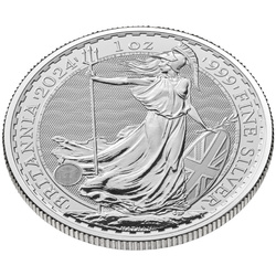 Britannia 1 uncja Srebra 2024