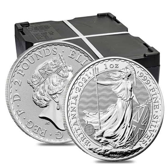 Britannia 1 uncja Srebra 2021 (Milkspot)