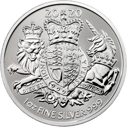 The Royal Arms 1 oz Silber 2020