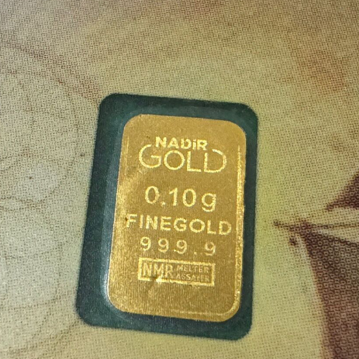 Lingotto Nadir 0,1 g oro