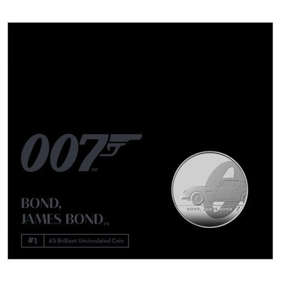 James Bond 007 28.28 gram Cupro-Nickel 2020