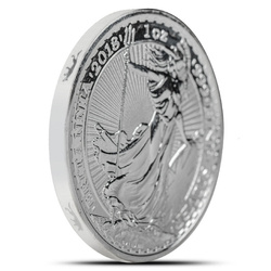 Britannia 1 oncia d'argento 2018 Dog Privy Mark