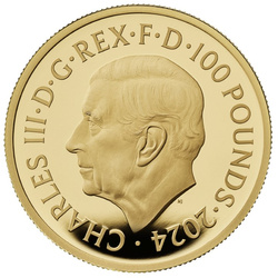 Set di 6 monete Premium Britannia Oro 2024 Proof