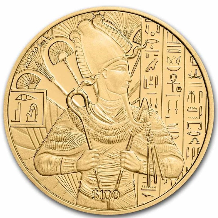 Sierra Leone: Egyptian Gods - Osiris 1 oz Gold 2023