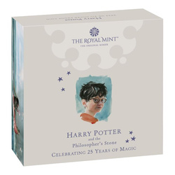 Harry Potter 25. výročí 2 unce stříbra 2022 Proof