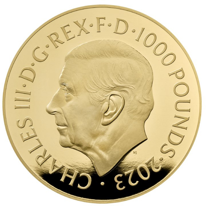 Great Engravers Petition Crown 2023 UK 1000 grams Gold Proof Two Coin Set