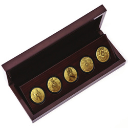  Big Five II: Buffalo 5 x 1 oz Gold 2021-2023 Proof