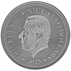 Niue: Phoenix 1 oz Silver 2025 Prooflike Coin