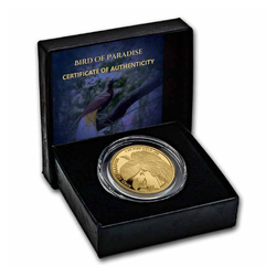 Papua New Guinea: Bird of Paradise 1 oz Gold 2023