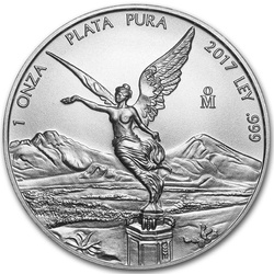Libertad mexicaine 1 once d'argent 2017