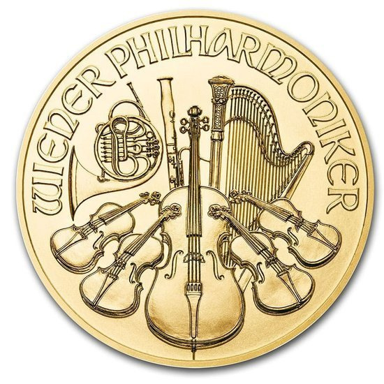 Wiedeński Filharmonik 1 uncja Złota 2020