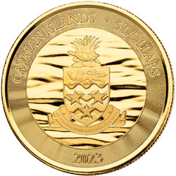 Cayman Islands: Marlin 1 oz Gold 2023 Prooflike