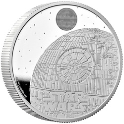 Star Wars: Halálcsillag II 2 uncia ezüst 2024 Proof