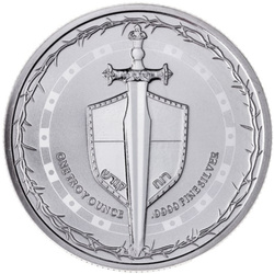 Niue: Sword of Truth 1 uncja Srebra 2023