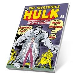 Niue: Marvel Comix - A hihetetlen Hulk színes 1 uncia ezüst 2023 Proof