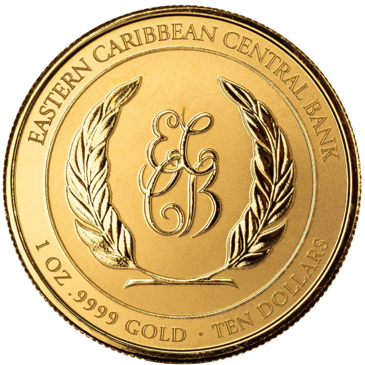 Santa Lucía - Flamencos 1 onza de Oro 2024 Proof