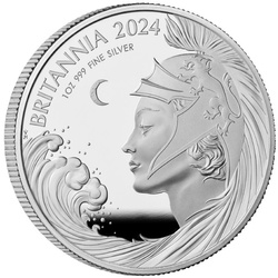 6 darabos Britannia ezüstérme szett 2024 Proof