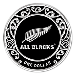 All Blacks de color 1 oz Plata 2019 Ejemplar