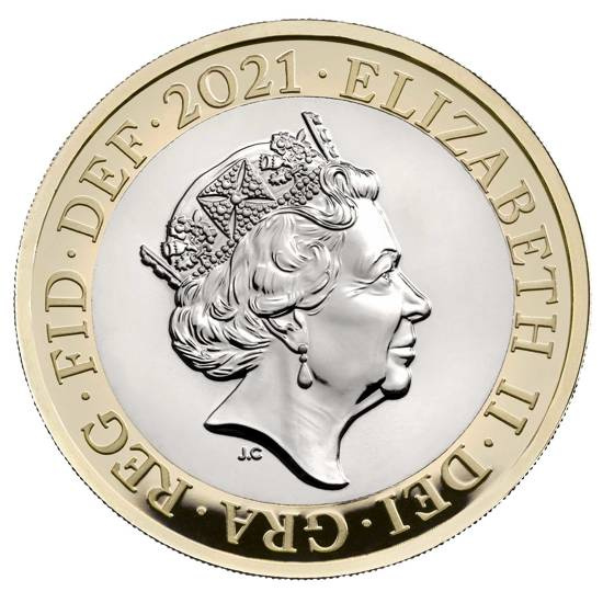 14 érme szett Nagy-Britannia 2021 Proof