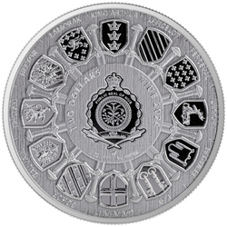 Niue: Camelot - Sir Lancelot 1 uncja Srebra 2024 Matte