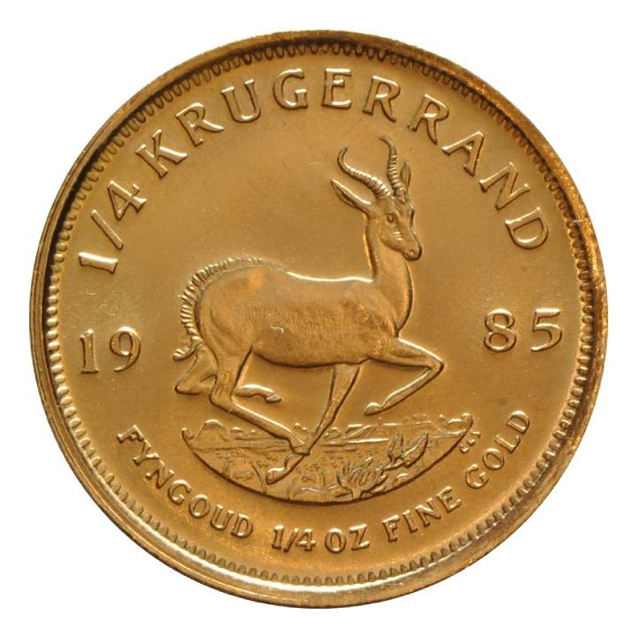 Krugerrand 1/4 uncia arany Különböző évek