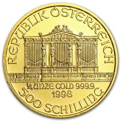 Wiener Philharmoniker 1/4 oz Gold 1998