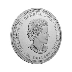 Canada Relicvele Noii Franțe - Louis XIV 30 Deniers 5 oz Argint 2022 Proof