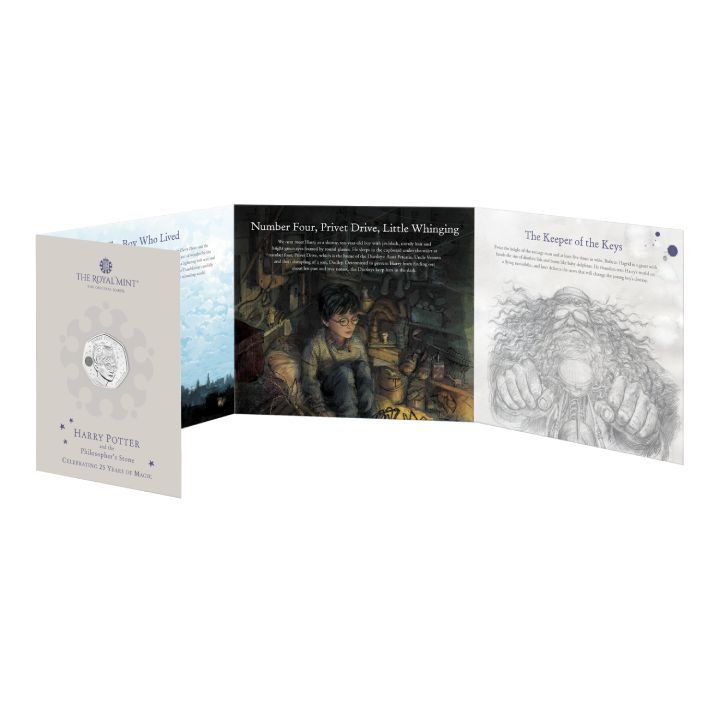Harry Potter 25° anniversario 50p Rame-nichel 2022