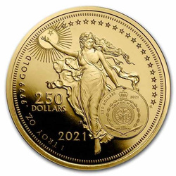 Niue: Icons of Inspiration: Leonardo da Vinci 1 oz Gold 2021