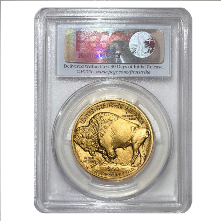 Amerykański Bizon 100th Anniversary 1 uncja Złota 2013-W Reverse Proof PCGS PR70 First Strike
