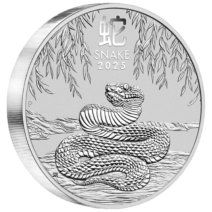 Perth Mint: Lunar III - Rok Węża 1000 gramów Srebra 2025