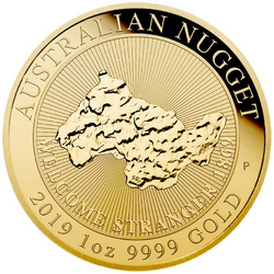 Australian Nugget - Welcome Stranger 1 uncja Złota 2019