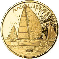Anguilla : Régate 1 once d'or 2023 Proof