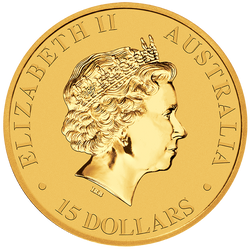 Kangourou australien 1/10 once d'or 2018