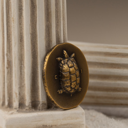 Cook Islands: Tortoise 1 uncja Złota 2023 Ultra High Relief Antiqued Coin