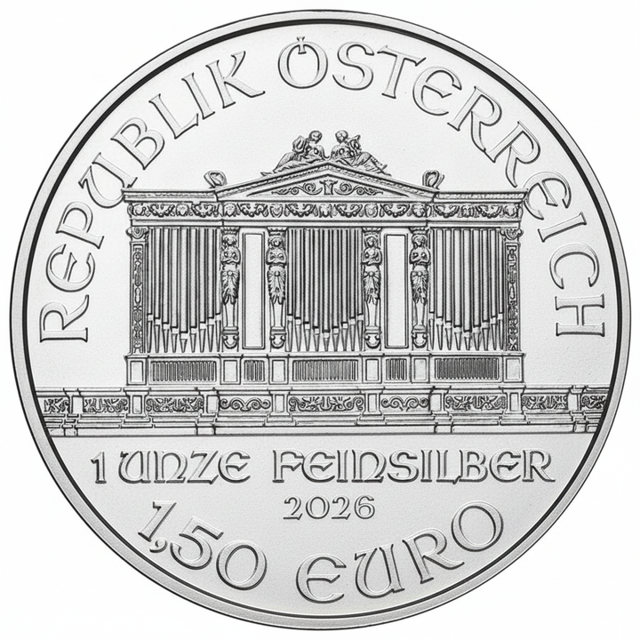 Wiedeński Filharmonik 1 uncja Srebra 2026