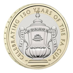 150e anniversaire de la FA Cup Cuivre-nickel 2 £ 2022