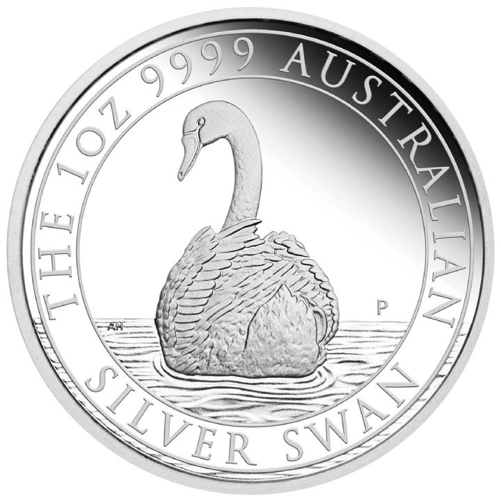 Łabędź 1 uncja Srebra 2023 Proof