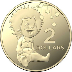 Zestaw 6 monet Australian Baby 2022 Proof