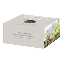Harry Potter: Hogwarts School of Witchcraft and Wizardry 2 oz Gold 2023 Proof 