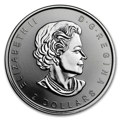 Lobo canadiense 3/4 onza Plata 2017