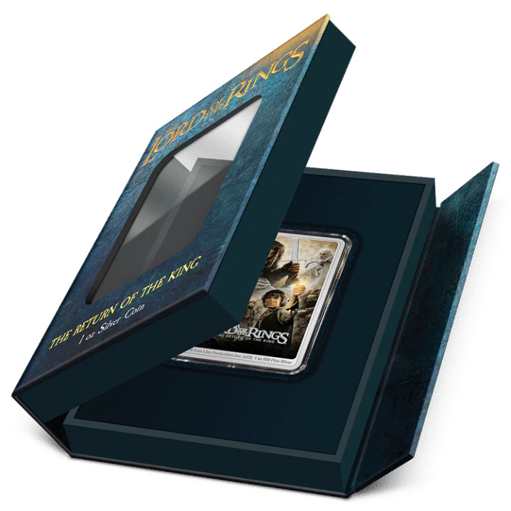 Niue: The Lord of the Rings - The Return of the King coloured 1 oz Silber 2022 Proof