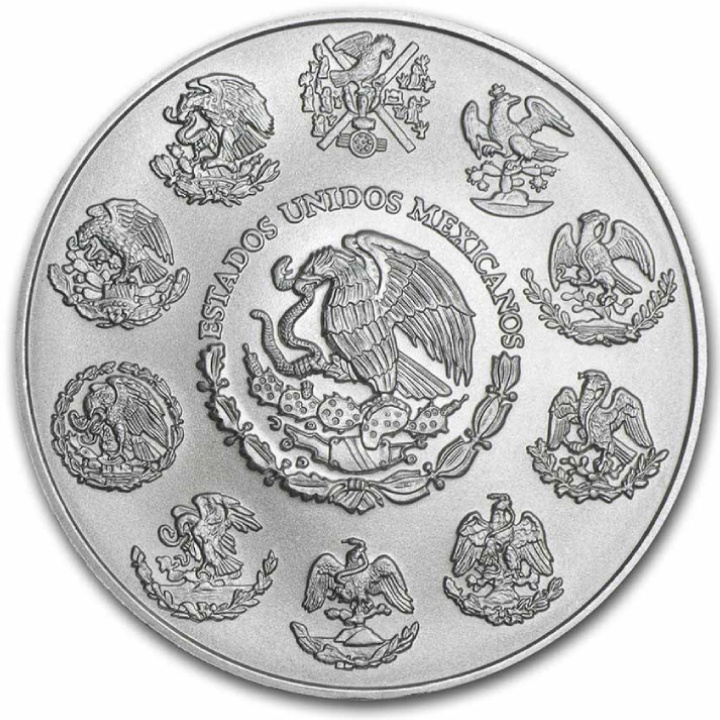 Mexican Libertad 5 uncji Srebra 2024