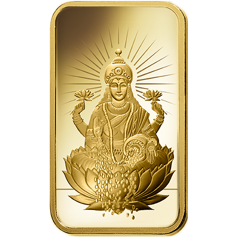 5 grammi Lingotto d'oro Pamp Suisse Lakshmi